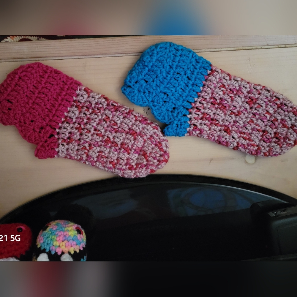 Crochet slipper socks